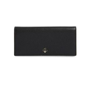 Kate Spade | Polly leather bifold wallet - Black